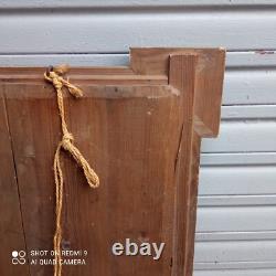 Miroir de style Napoléon III doré à la feuille XIXe siècle A restaurer