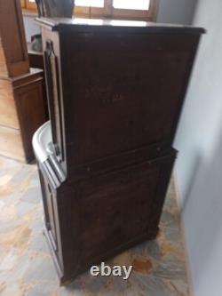 Mobile Lavabo Italie XIX Siècle Céramique Ginori Toscane Napoléon III
