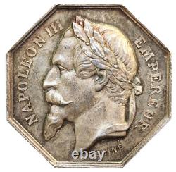 Napoléon III Jeton n. D. NOTAIRES DU XIXe SIECLE Notaires de Châteaudun