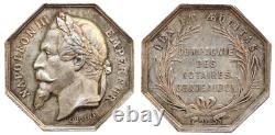 Napoléon III Jeton n. D. NOTAIRES DU XIXe SIECLE Notaires de Châteaudun