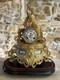 Pendule Dor&Eacute;e Xix &egrave;me Porcelaine S&Egrave;vres Sign&eacute;e Thais Duprez Socle Napol&eacute;on Iii