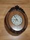 Pendule Horloge Oeil De Boeuf Cadran Emaille Latour Xixe Napol&Eacute;on Iii