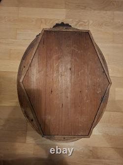 PENDULE HORLOGE OEIL DE BOEUF CADRAN EMAILLE LATOUR XIXe NAPOLÉON III