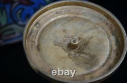Paire De Bougeoirs En Bronze Dore Epoque XIX Periode Restauration Napoleon III