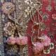 Paire Embrasses Rose Vert Xix &egrave;me Victorian Passementerie Tassels 19thc B&Eacute;tat