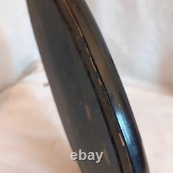 Paire de Cadres ovales noirs anciens napoléon III XIX° Antique black oval frames