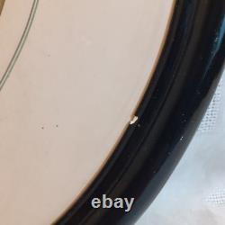 Paire de Cadres ovales noirs anciens napoléon III XIX° Antique black oval frames