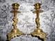 Paire De Chandeliers Bougeoirs Xix&egrave; Dragon Ail&eacute; Griffon Hippogriffe Napol&eacute;on Iii