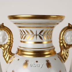 Paire de Vases en Porcelaine Napoléon III France XIXe Siècle