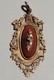 Pendentif Xixe En Pomponne Corail Rouge & Perle Fine Style Napol&eacute;on Iii #b# J6