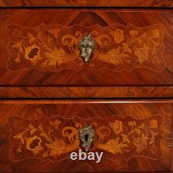 Petit Meuble Ancien Napoléon III Bois de Violette XIXe Siècle Original