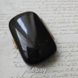 Petit Porte Monnaie Ecaille XIXè Monogramme EB Victorian French Purse 19thC