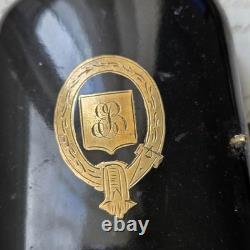 Petit Porte Monnaie Ecaille XIXè Monogramme EB Victorian French Purse 19thC