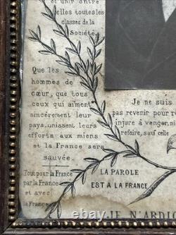 Photographie Souvenir Royaliste Henri V Comte de Chambord Légitimiste XIX ème Photographie Souvenir Royaliste Henri V Comte de Chambord Légitimiste XIX ème