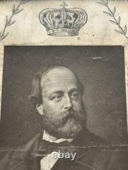 Photographie Souvenir Royaliste Henri V Comte de Chambord Légitimiste XIX ème