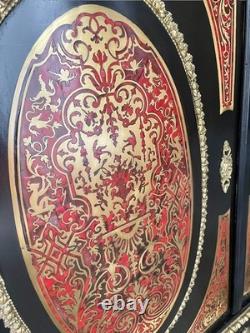 Placard Boulle original Napoléon III France, XIXe siècle plateau en marbre