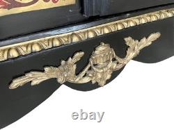 Placard Boulle original Napoléon III France, XIXe siècle plateau en marbre