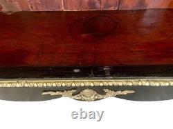 Placard Boulle original Napoléon III France, XIXe siècle plateau en marbre