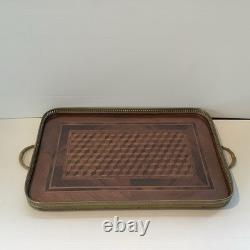 Plateau Marqueterie Bois XIXe Cube De Necker Napoleon III Ou Belle Époque Plateau Marqueterie Bois XIXe Cube De Necker Napoleon III Ou Belle Époque