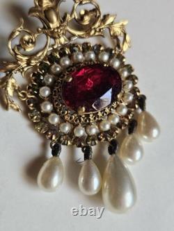 Pomponne Bijoux Broche XIX Era Napoleon III