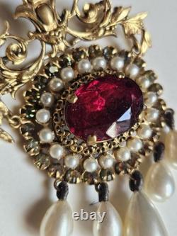 Pomponne Bijoux Broche XIX Era Napoleon III