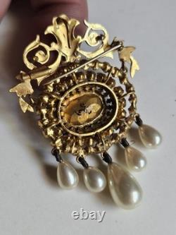 Pomponne Bijoux Broche XIX Era Napoleon III