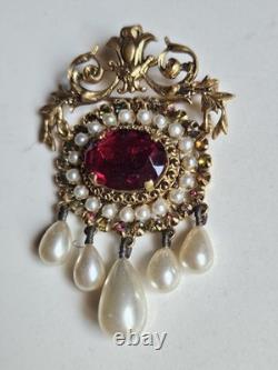 Pomponne Bijoux Broche XIX Era Napoleon III
