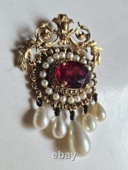 Pomponne Bijoux Broche XIX Era Napoleon III