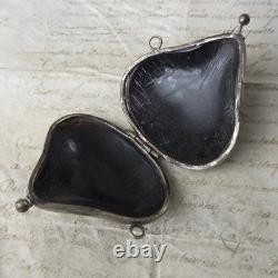 Porte Monnaie Ancien Fin XIXè Napoléon III Réalisé avec une Noix Victorian