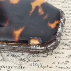 Porte Monnaie Incrustation D'Or Ecaille Fin XIXè Napoléon III Victorian