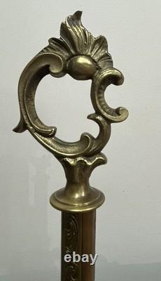 Porte-parapluie ancien en fonte style Rocaille époque Napoléon III XIX