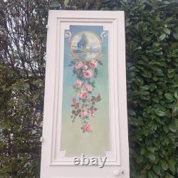 Porte peinte haussmannienne 267x80cm XIX° Louis XVI Napoléon III XIX° français