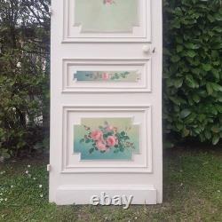 Porte peinte haussmannienne 267x80cm XIX° Louis XVI Napoléon III XIX° français