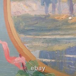 Porte peinte haussmannienne 267x80cm XIX° Louis XVI Napoléon III XIX° français