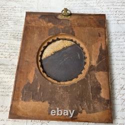 Portrait Miniature XIXè Peinture Fixé Sous Verre Dame Bijoux Corail Angleterre Portrait Miniature XIXè Peinture Fixé Sous Verre Dame Bijoux Corail Angleterre