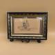 Portrait Miniature D'eccl&eacute;siastique Gravure Couleurs Cadre Napol&eacute;on Iii Xixe