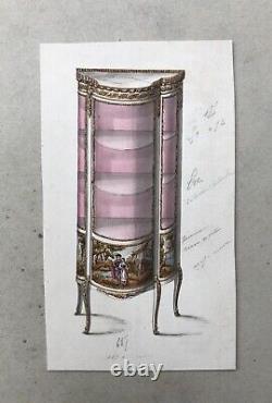 Projet De Vitrine Napol on Iii Dessin Aquarell Xixe Projet De Vitrine Napol on Iii Dessin Aquarell Xixe