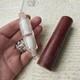 Rare Flacon A Sels Double Xix&egrave; Napol&eacute;on Iii Cristal Etui En Cuir Palais Royal