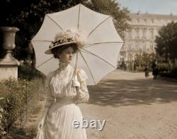 Rare Ombrelle ancienne XIXe Marquise pliante Pièce de Collection Signée TBE Rare Ombrelle ancienne XIXe Marquise pliante Pièce de Collection Signée TBE