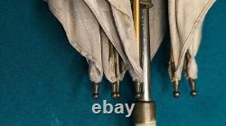 Rare Ombrelle ancienne XIXe Marquise pliante Pièce de Collection Signée TBE