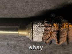 Rare Ombrelle ancienne XIXe Marquise pliante Pièce de Collection Signée TBE