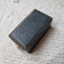 SCEAU CACHET Argent Napoléon III Ecrin XIXè French Victorian SEAL