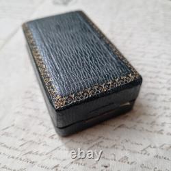 SCEAU CACHET Argent Napoléon III Ecrin XIXè French Victorian SEAL