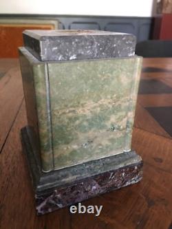 SOCLE DE PRESENTATION POUR OBJET SCULPTURE MARBRE 15 cm DE HAUT. XIX ou XVIII è