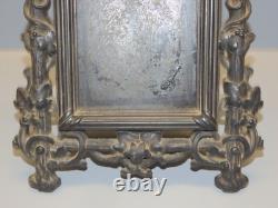 -SUPERBE CADRE PORTE PHOTO EBONITE NAPOLEON III NOIR COLLECTION DECO XIXe D