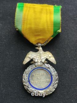 SUPERBE MÉDAILLE MILITAIRE NAPOLÉON III SECOND EMPIRE 19e XIXe SIÈCLE 2ème Type