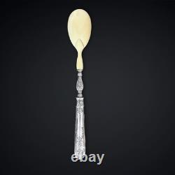 Service à Salade en Argent Fourré, Style Napoléon III, XIXe- XXe