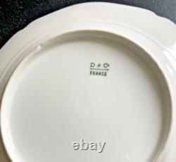 Service à dessert D & C France (ancien Bernardaud) cobalt OR XIX Napoléon III
