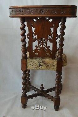 Smoker chair Napoleon III chaise de fumeur XIX th century