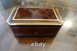 Superbe coffret a bijoux type Boulle XIX Napoleon 3